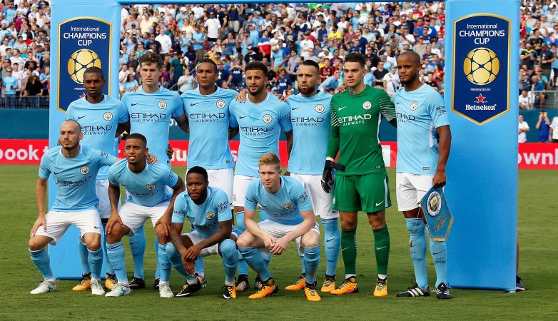 MANCHESTER CITY FIRST TEAM SQUAD